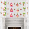 Big Dot of Happiness Tropical Christmas - Beach Santa Holiday Party DIY Decorations - Clothespin Garland Banner - 44 Pc - 3 of 4