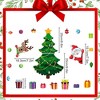 Christmas Refrigerator Magnets Set, Christmas Magnet Party Decoration for Fridge Metal Door Garage, Xmas Holiday Cute Decor - 3 of 4