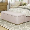 NicBex Storage Ottoman Bench for Bedroom,Storage Bench with Vertical Stripe Design,,Ottoman for Living Room, Bedroom, Entryway - 2 of 4