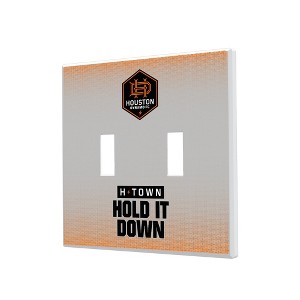 MLS Western Conference Teams Linen Hidden-Screw Light Switch Plate for Double Toggle - 1 of 4