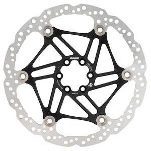 Hope V4 Vented Disc Rotor, 6-Bolt, Float/Wave, 203mm, Blk - 1 of 1