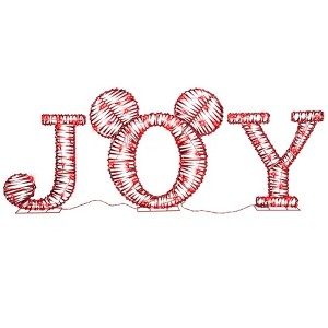 Disney Mickey Mouse 28-in Joy Yard Decoration with Red LED Lights - 1 of 3