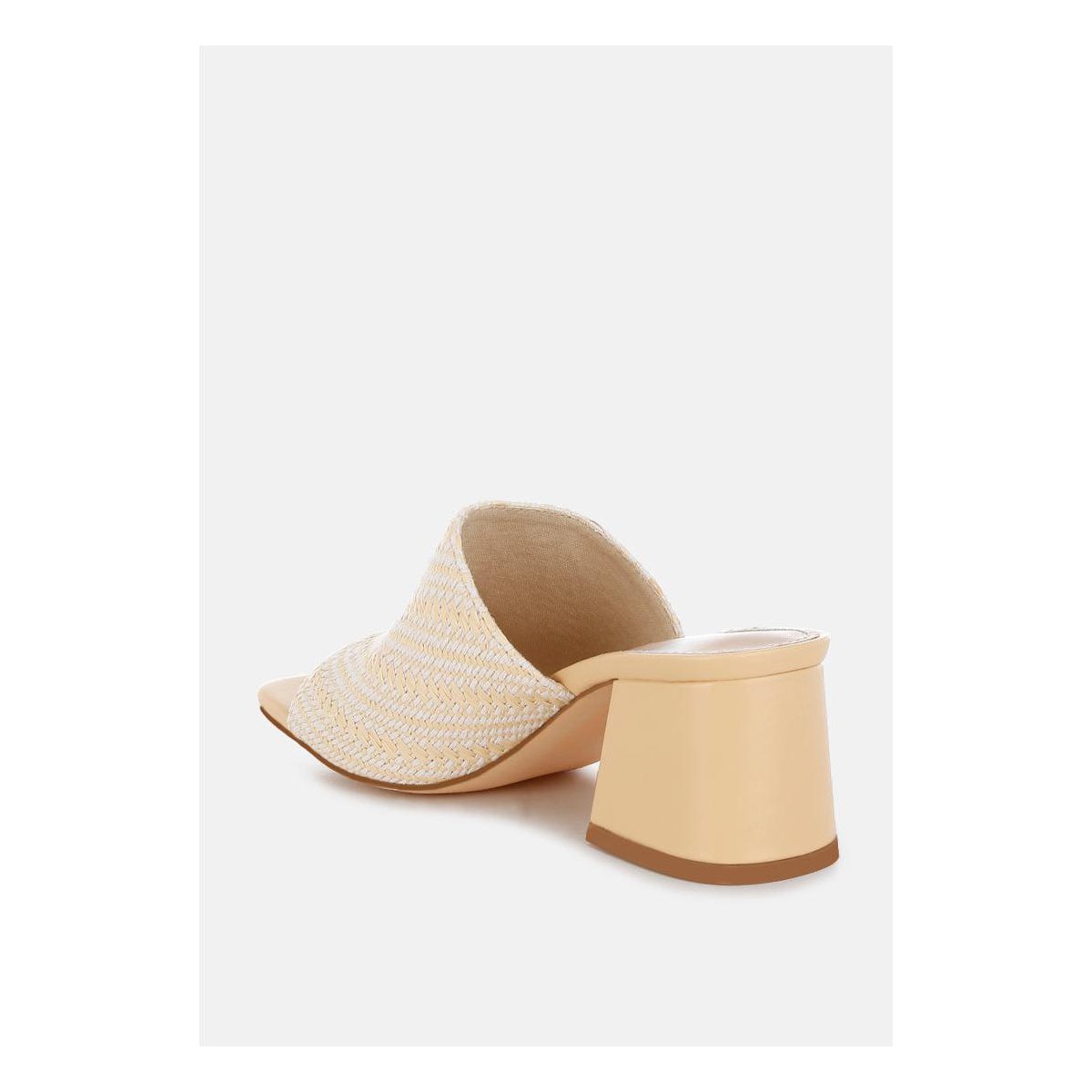 Женские сандалии Rag & Co Womens Morgana Woven Raffia Slip Ons Sandals 7 — фото 3