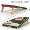 NHL Minnesota Wild 2'x4' Wood Toss Game Set - 2 of 4