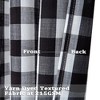 Buffalo Check Textured Grommet Window Curtain Pair, 2 Panels - 4 of 4