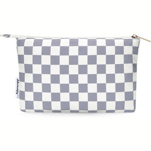 Narwey Small Checkered Makeup Bag for Purse Small Cosmetic Bag - 1 of 3