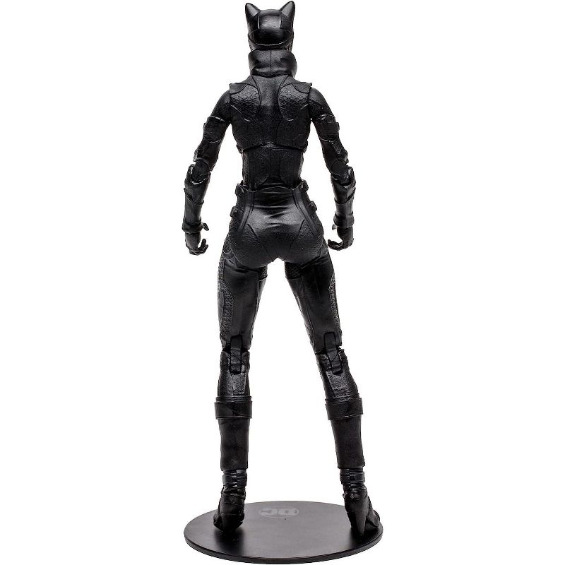 Mcfarlane Toys DC Multiverse 7 Inch Action Figure | Arkham City Catwoman (BW Gold Label), 3 of 5