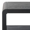 Omara 4 Tier Console Table - CNS2310C - Black - Safavieh - 3 of 4