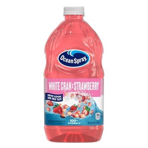 Ocean Spray® White Cran-Strawberry Juice Drink, 64 Fl Oz Bottle (Pack of 1) - 1 of 4
