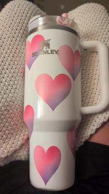 Stanley Valentine's Day 40 oz Stainless Steel H2.0 Flowstate Quencher  Tumbler : Target