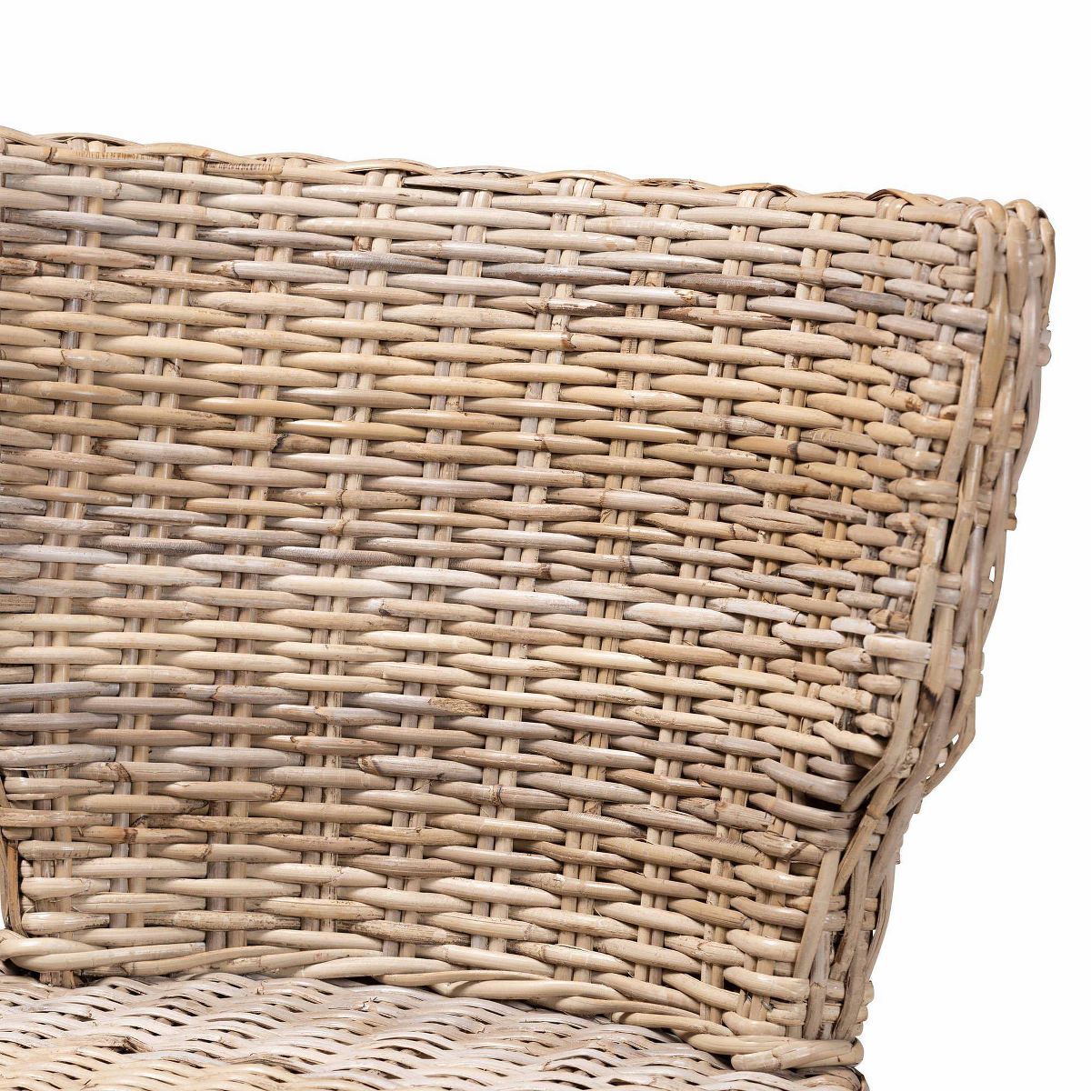 Enver Rattan and Wood Dining Chair Set Natural/Brown - bali & pari: Handcrafted, Indonesian Origin - thumbnail 6