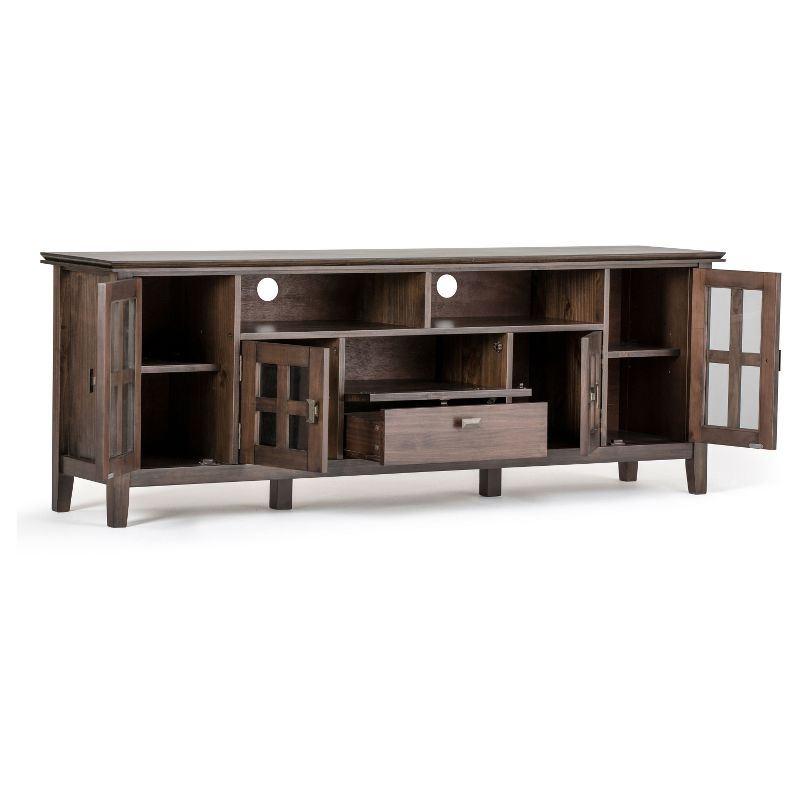Stratford Solid Wood TV Stand for TVs up to 80" - WyndenHall, 4 of 9