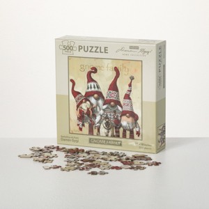 Darren Gygi Gnome Family Puzzle, Multicolor - 1 of 2