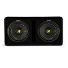 Kicker 44DCWC102 Dual CompC 10" Subwoofers in Vented Enclosure, 2-Ohm - 4 of 4