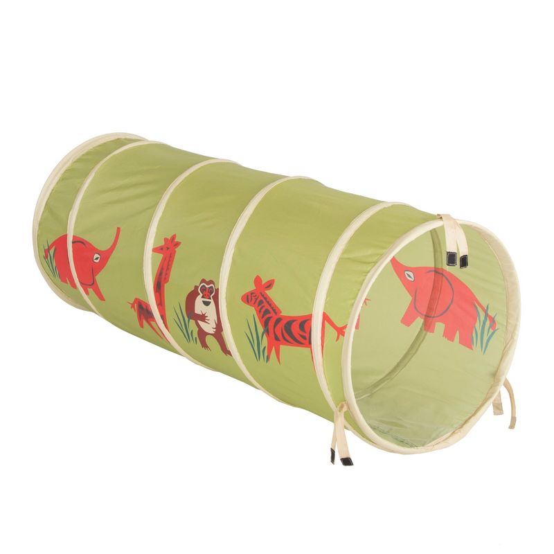 Pacific Play Tents Kids Jungle Safari Play Tent And Tunnel Set Combo 4' x 4', 5 of 17