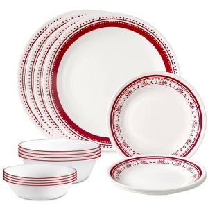 Corelle 16pc Sadie Dinnerware Set - 1 of 4