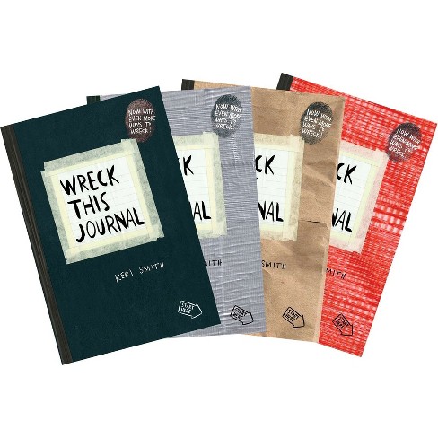 Wreck This Journal Bundle Set - By Keri Smith (mixed Media Product 