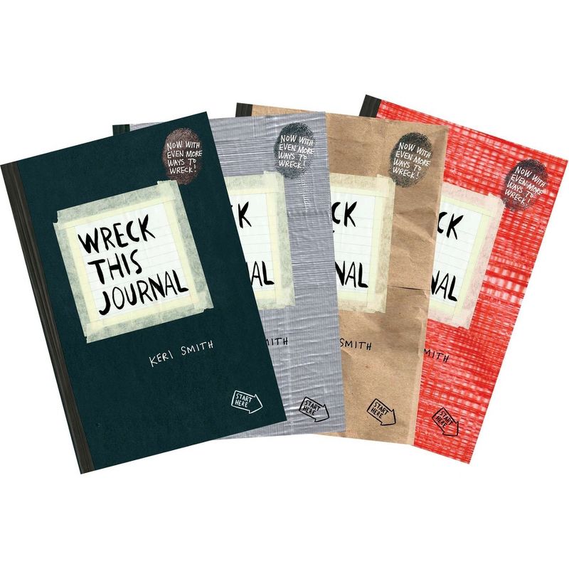 Wreck This Journal Bundle Set - by  Keri Smith (Mixed Media Product), 1 of 2