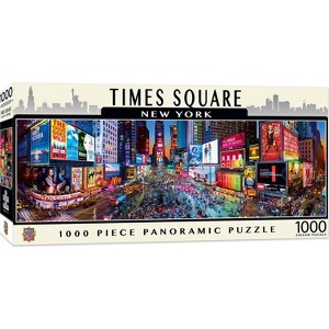 MasterPieces Times Square NYC 1000 Piece Panoramic Jigsaw Puzzle - 1 of 4