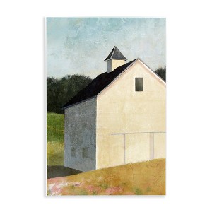Stupell Industries Countryside Hills Barn Scenery Wall Plaque Art, 10" x 15" - 1 of 4