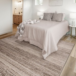 Gertmenian Flora Modern Casual Transtional Polyester and Polypropylene Easy Care Indoor Area Rug Collection - 1 of 4