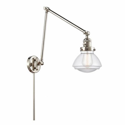 Olean - 1 Light Double Extension Swing Arm Wall Sconce In Industrial Style-27.75 Inches Tall and 8.75 Inches Wide