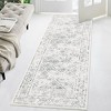 Washable Area Rugs Boho Rugs for Bedroom Living Room Soft Anti-Slip Rug Vintage Distressed Carpet - 3 of 4