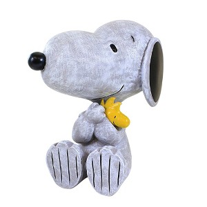 Roman 8.0 Inch Snoopy & Woodstock Garden Statue Peanuts Garden Figurines - 1 of 3