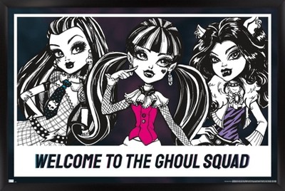 Trends International Mattel Monster High - Ghoul Squad Framed Wall Poster Prints