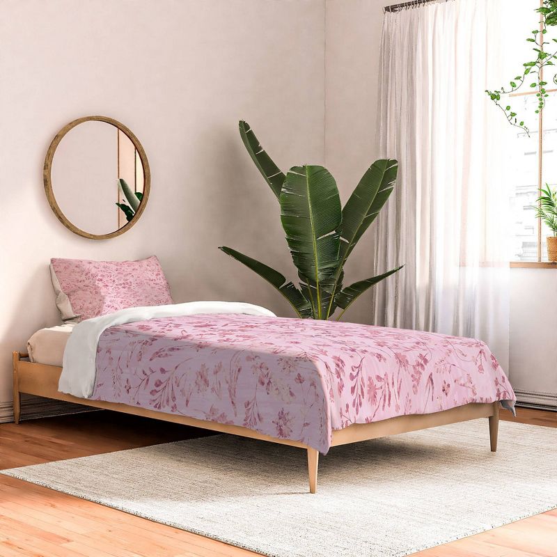 Mallory Floral Polyester Comforter & Sham Set - Deny Designs, 3 of 6