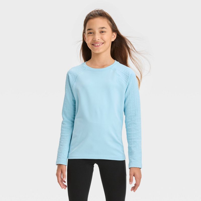 Girls&#39; Seamless T-Shirt - All In Motion™, 1 of 5