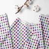 Bacati - Botanical Purple pearl Crib or Toddler Bed Skirt - 3 of 4