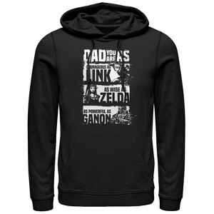 Men's Nintendo Father's Day Legend of Zelda Classic Qualities Pull Over Hoodie - 1 of 3