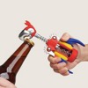 Ototo Holiday Gift Silicone and Steel Pinot Parrot Wine Opener - 3 of 4