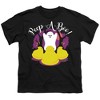 Peep A Boo Ghost Halloween Kids T-Shirt For Youth Black - 2 of 4