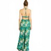 Women's Strappy Back Floral Printed Wide Leg Tube Jumpsuit - Illa Illa - 3 of 4