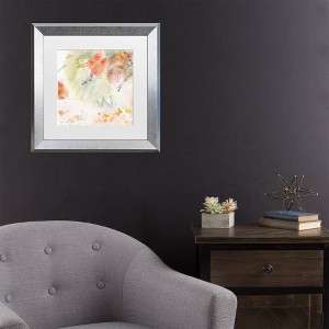 Trademark Fine Art Sheila Golden Garden Fiesta Matted Framed Art - 1 of 4
