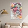 Art Remedy Doll Memories - Secret Green Floral Colorful Pastel Abstracts Framed - 2 of 4