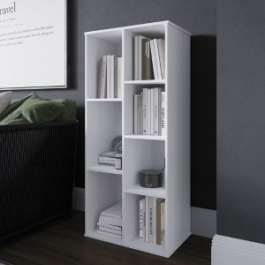 CasePiece Modern 7 Shelves Bookcase - 1 of 4