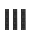 Unique Bargains Plastic Nail Art 5-Gridded Brush Holder Transparent 3 Pcs - 2 of 4