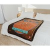 Surreal Entertainment Magic: The Gathering Black Lotus Card Double-Sided Fleece Throw Blanket | 45 x 60 Inches - 4 of 4