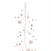 Wood Bead and Puff Ball Garland (Set of 2) - 2 of 3