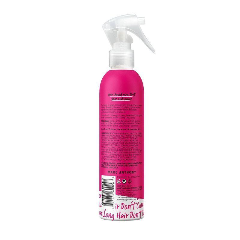 Marc Anthony Grow Long Biotin Leave In Conditioner Spray &#38; Hair Detangler - 8.4 fl oz, 3 of 16