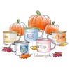 Womens Gilmore Girls Stars Hollow Watercolor Mugs T Shirt - 2 of 4
