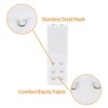 INSPIRE CHIC Women's Elastic Bra Hook Strap Extensions 3 Rows 2 Pcs - 4 of 4