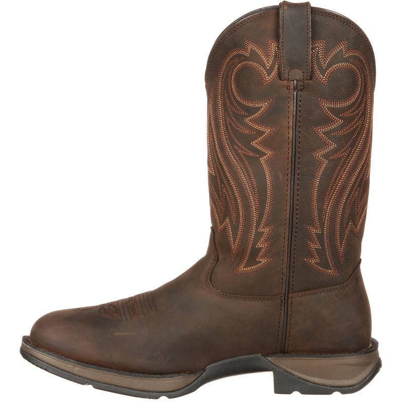 Men's Rebel by Durango Chocolate Pull-On Western Boot, 5 of 8