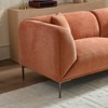 GDFStudio Kora Modern 82.68'' 3-Seater Boucle Upholstered Sofa with 2 Pillows - 3 of 4