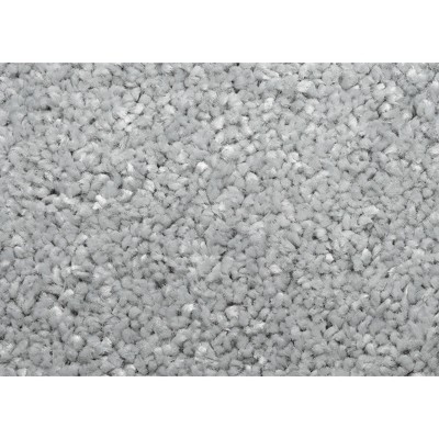 Gramercy Silver 3-Piece Washable Polypropylene Bathroom Rug Set