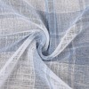 Buffalo Plaid Gingham Pattern Yarn-Dyed Short Curtains - 3 of 4