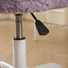 HDZNVF Office Chair, Artificial Rabbit Hair Home Office Chair With Metal Base, Adjustable Desk Chair Swivel Office Chair - 4 of 4